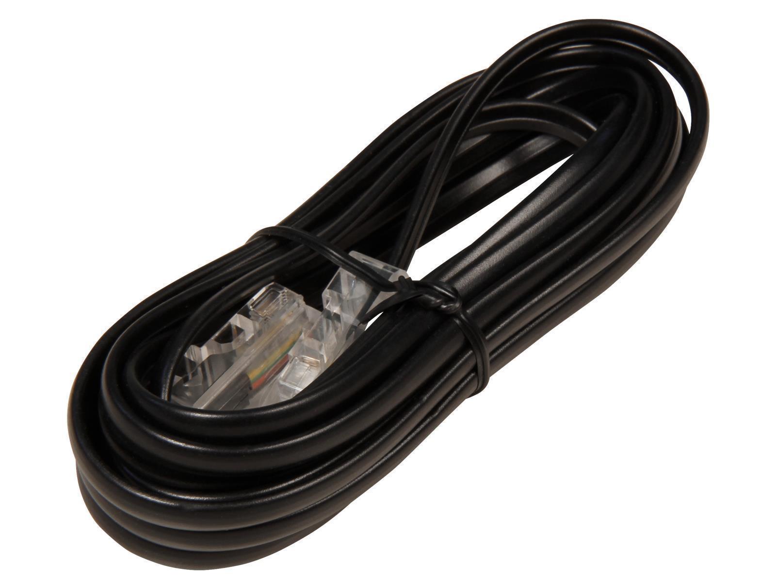 ISDN-Anschlusskabel, 8P4C-8P4C, 1:1, 2x RJ45-Stecker, 3m