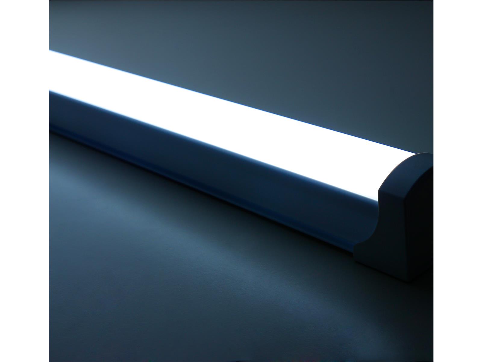 LED Feuchtraumleuchte McShine ''FL-60'', IP65, 1700lm, 6400K, 60cm, tageslichtweiß, 18W 