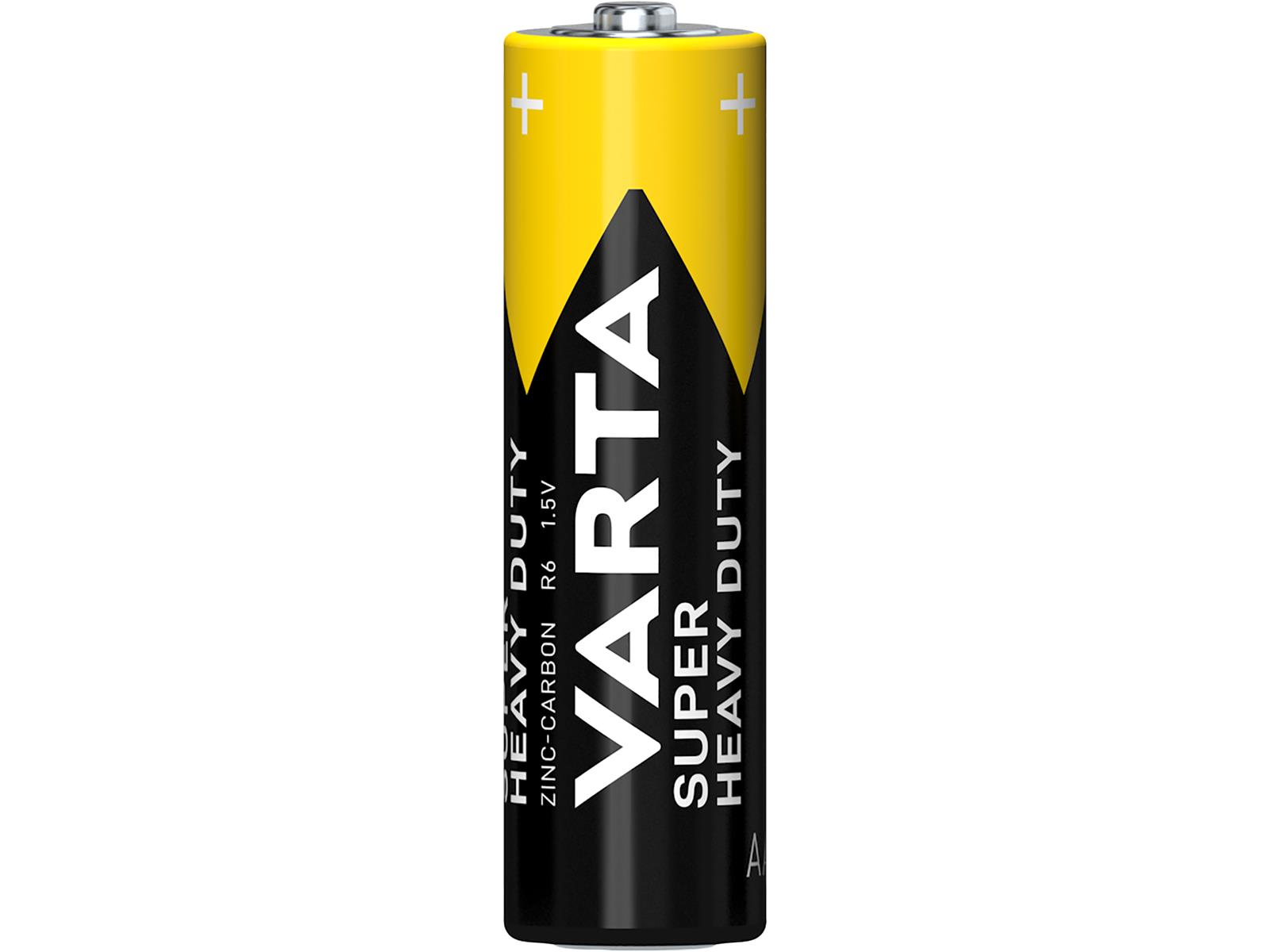 Mignon-Batterie VARTA ''Superlife'' Zink-Chlorid, Typ AA, 1,5V, 4er-Blister