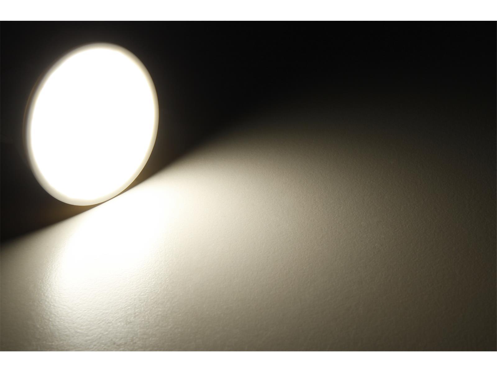 LED-Strahler McShine ''PV-70'' GU10, 7W, 540lm, 120°, 3000K, warmweiß