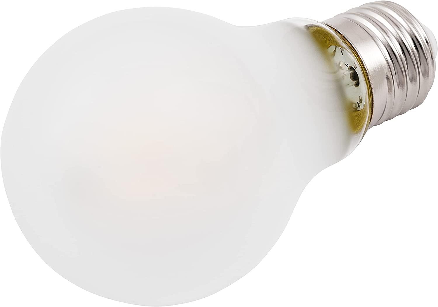 LED Filament Glühlampe McShine ''Filed'', E27, 6W, 630lm, warmweiß, matt