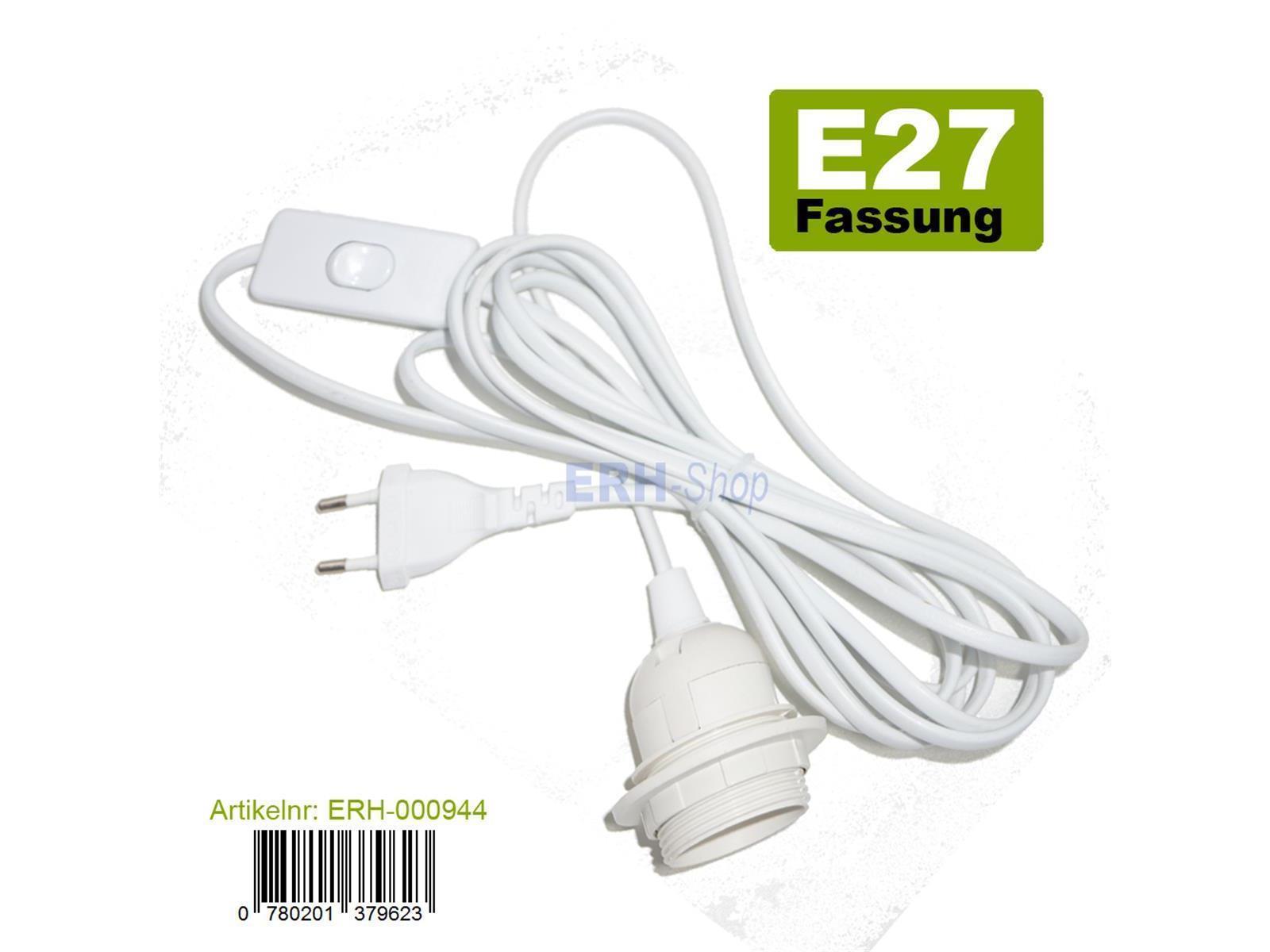 EbyReo® - Netzkabel mit Schalter und Fassung E27