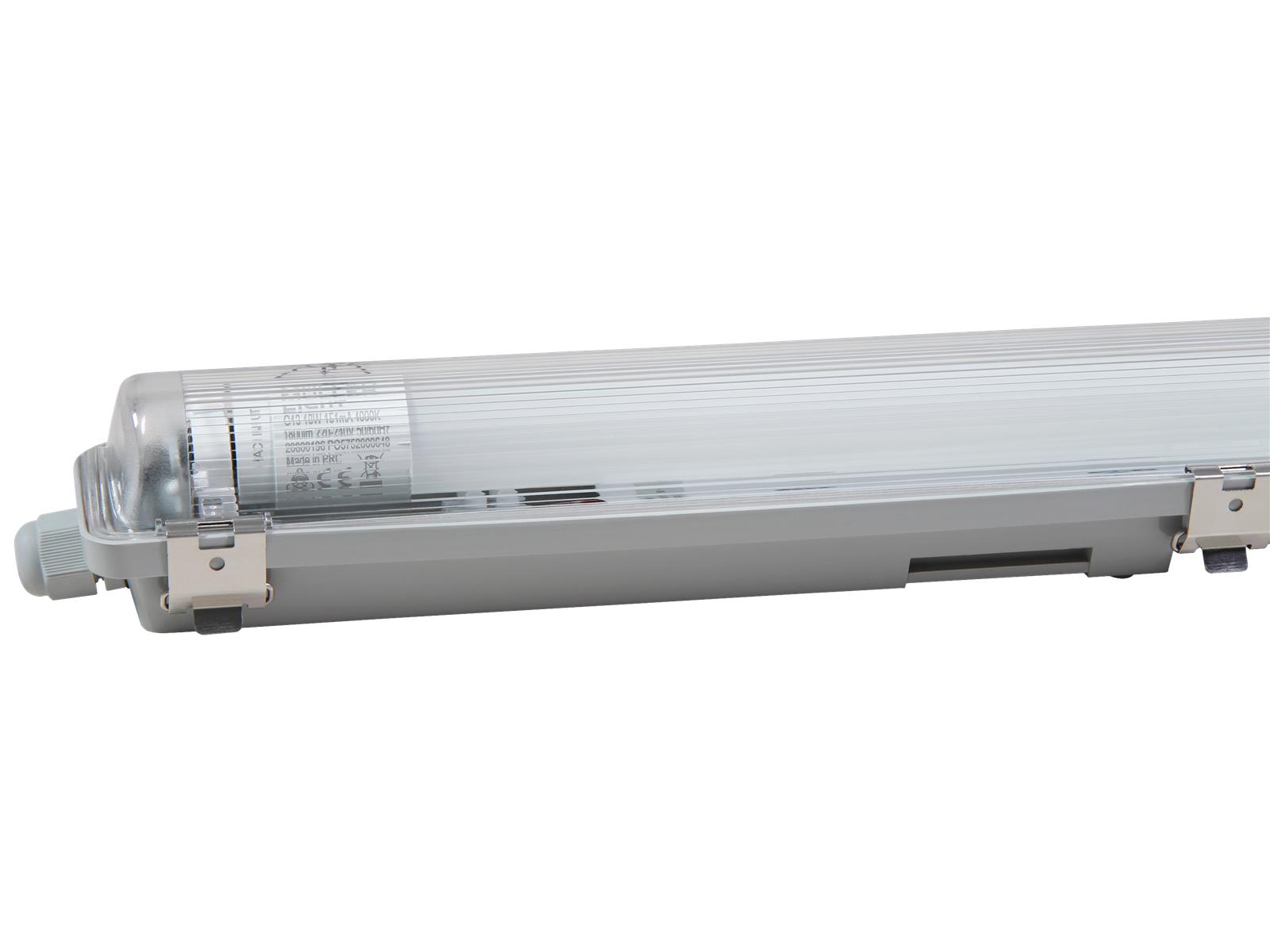 LED-Deckenleuchte für Feuchträume, IP65, 1x 2.000 lm, 4000K, 150cm, neutralweiß