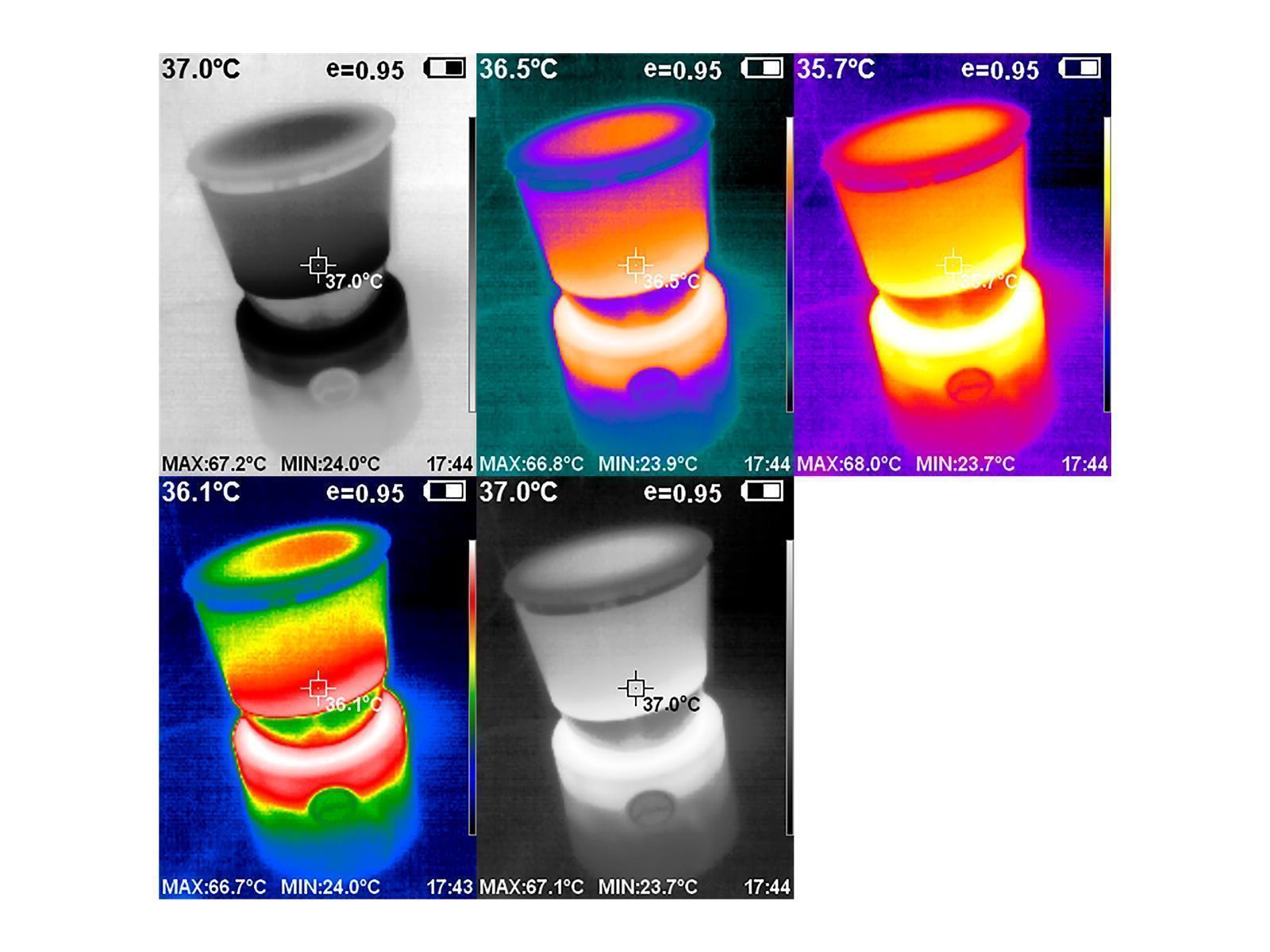 IR- Wärmebildkamera PeakTech ''P5610'', 220x160px, -20°C - 400°C, mit Software