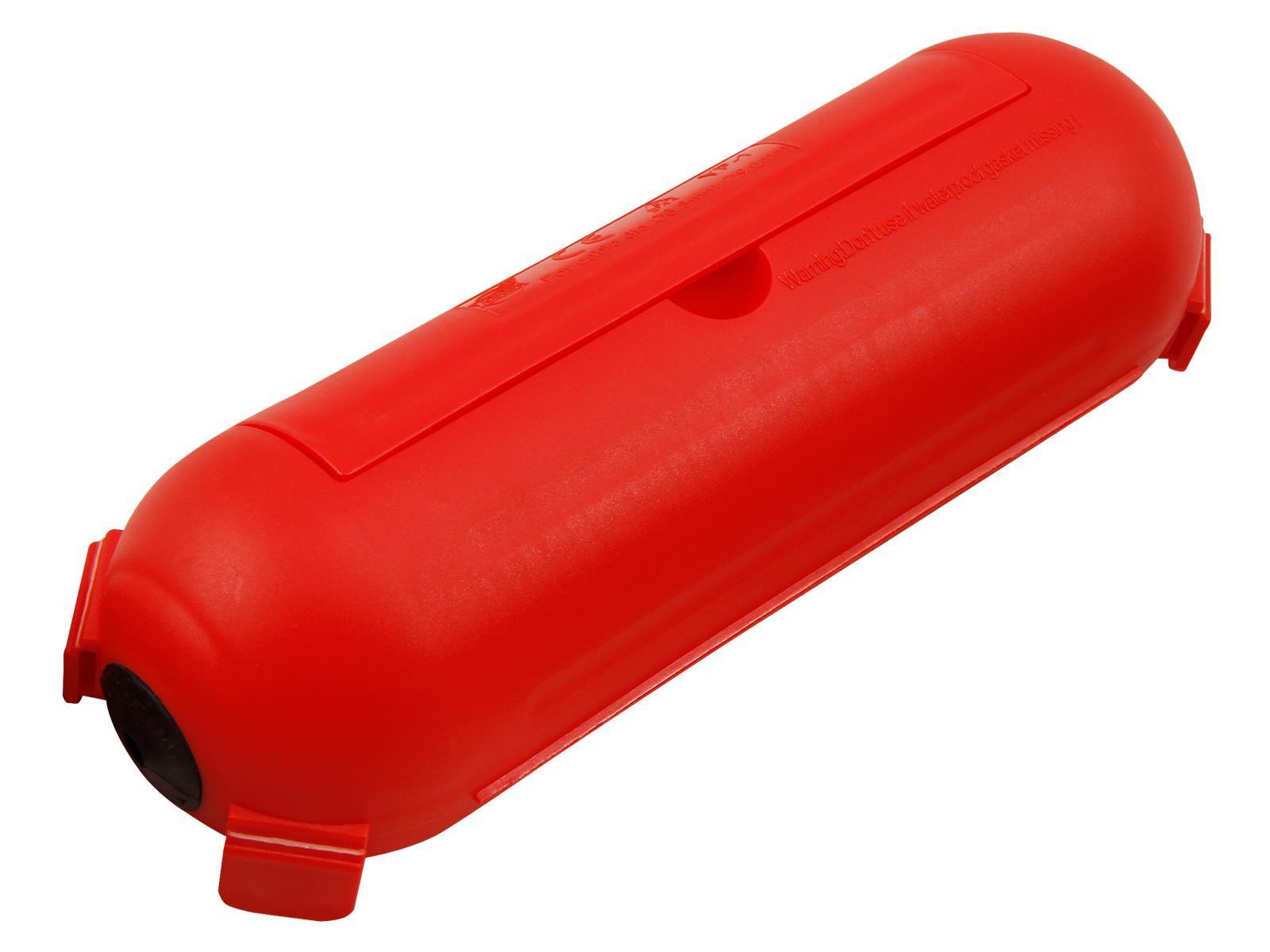 Sicherheits-Schutzbox McPower für Kabel, IP44, rot