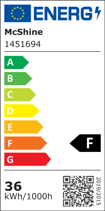 LED Feuchtraumleuchte McShine ''FL-22'' IP65, 3600lm, 36W, 4000K, 120cm, neutralweiß