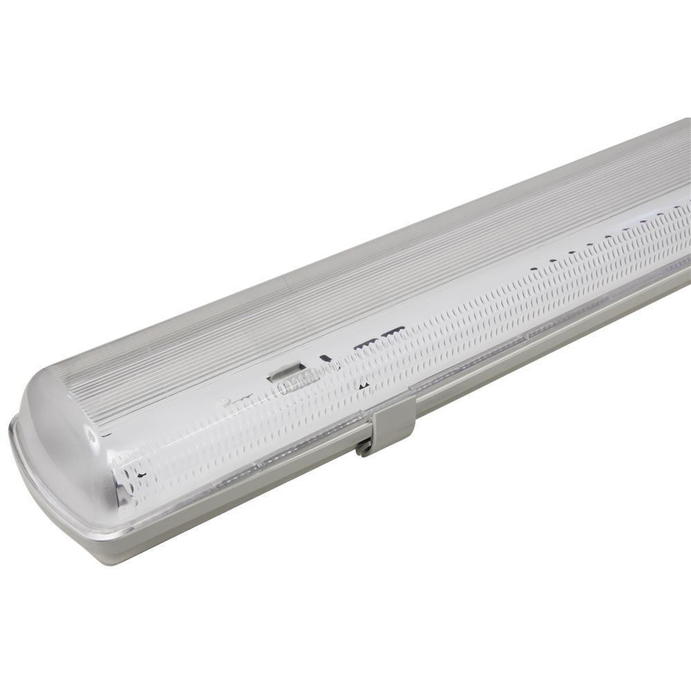 Feuchtraumleuchte 120cm für 2 LED Röhren, IP65