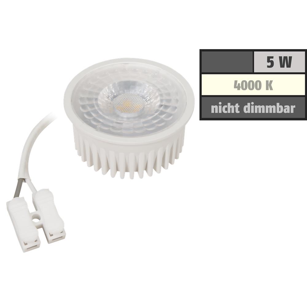 LED Strahler MR16 H40 SMD120°, 3000k, 330lm, 12V/3W, warmweiß