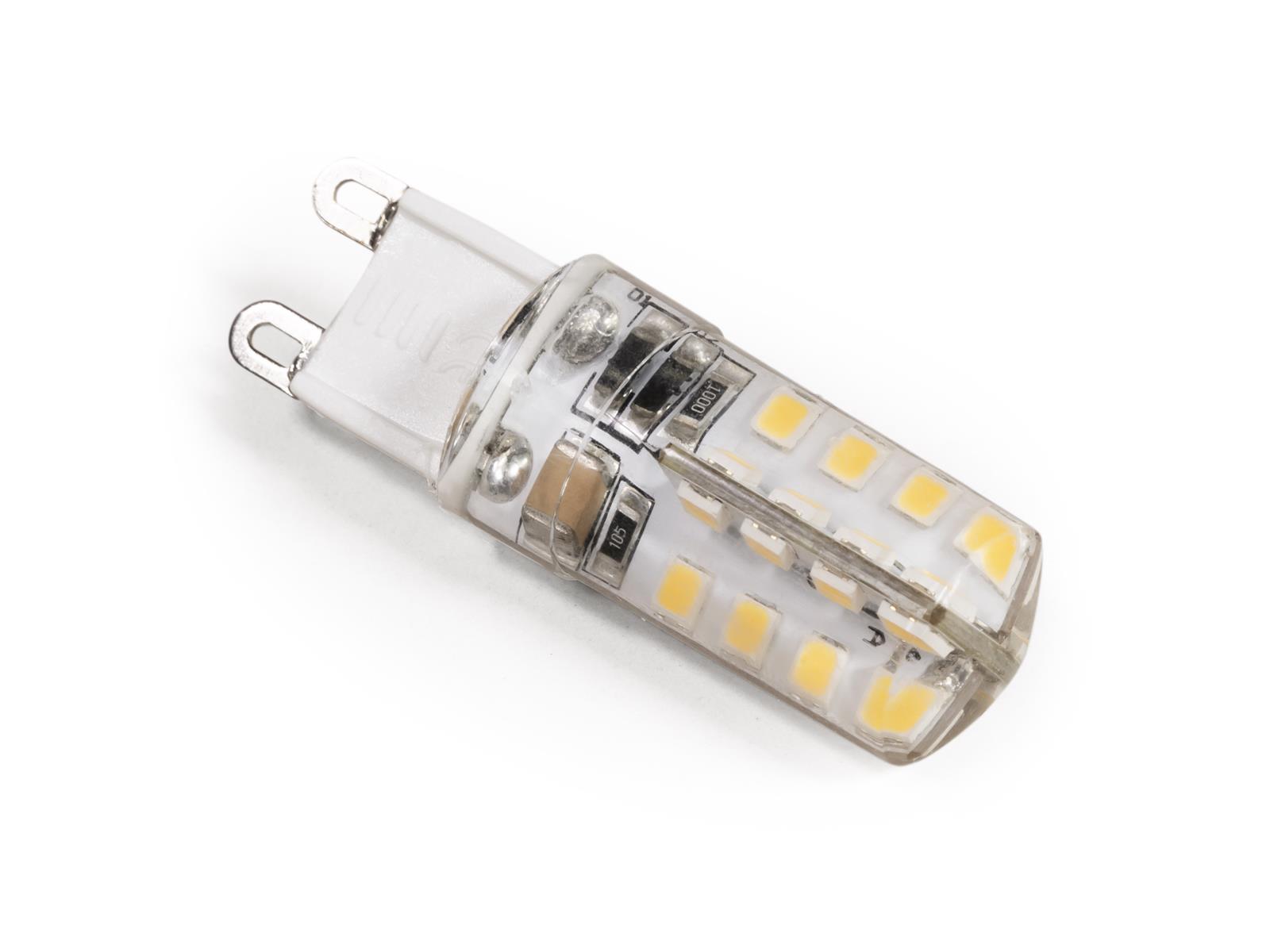 LED-Stiftsockellampe McShine ''Silicia'', G9, 2,3W, 180 lm, warmweiß