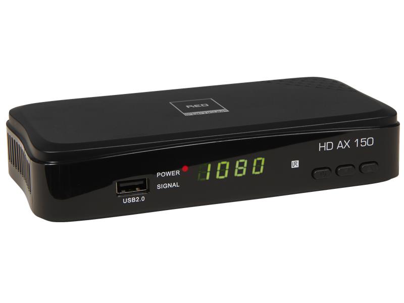 Sat-Receiver Opticum AX150 in Full HD 1080p, USB 2.0, HDMI, SCART, Koaxial