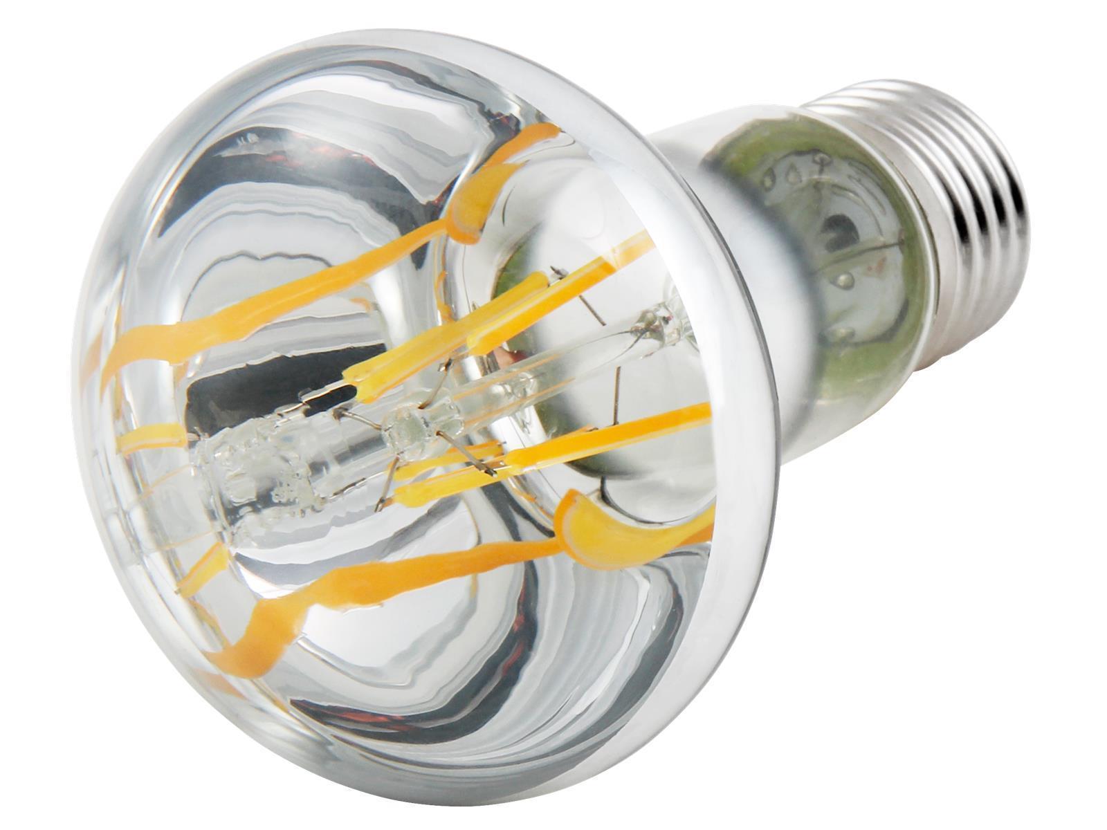 LED-Reflektorstrahler McShine, E27, R63, 6W, 620lm, 360°, 3000K, warmweiß