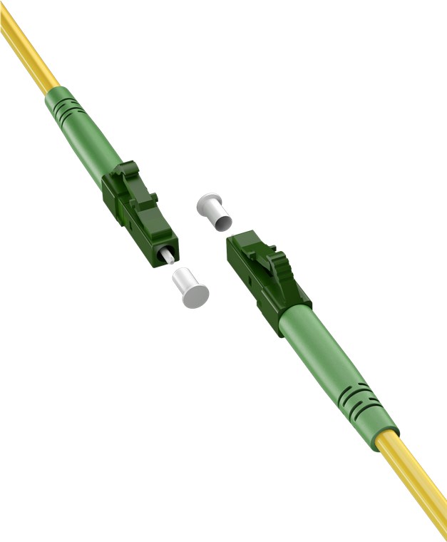 Glasfaserkabel (FTTH), Singlemode (OS2) Yellow, (Simplex), 15 m