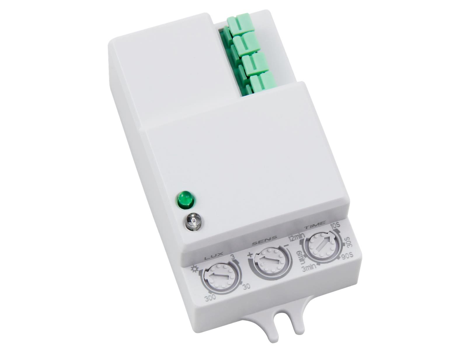 HF / Mikrowellen-Bewegungsmelder McShine ''LX-701C'', 360°, 230V / 1.200W, weiß, LED geeignet