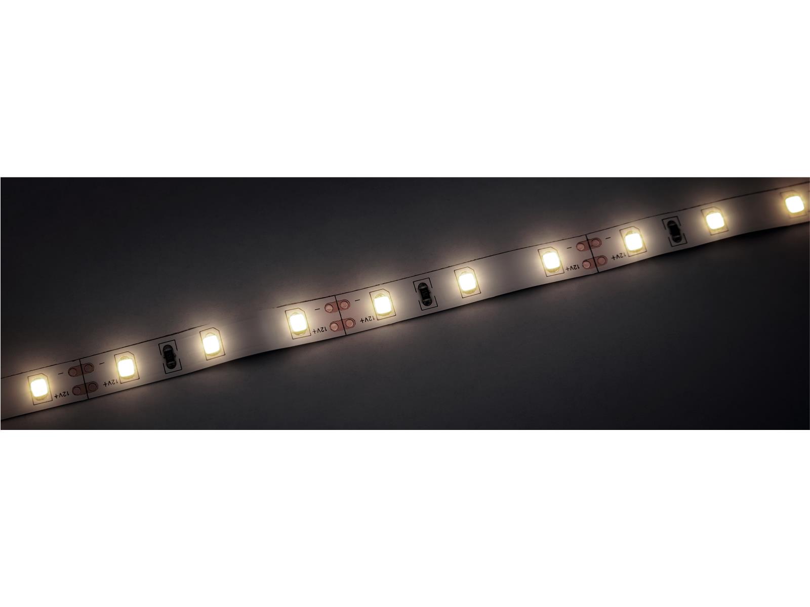 LED-Stripe McShine, 5m, neutralweiß, 300LEDs, 960lm/m, 12V, 12W/m, IP20