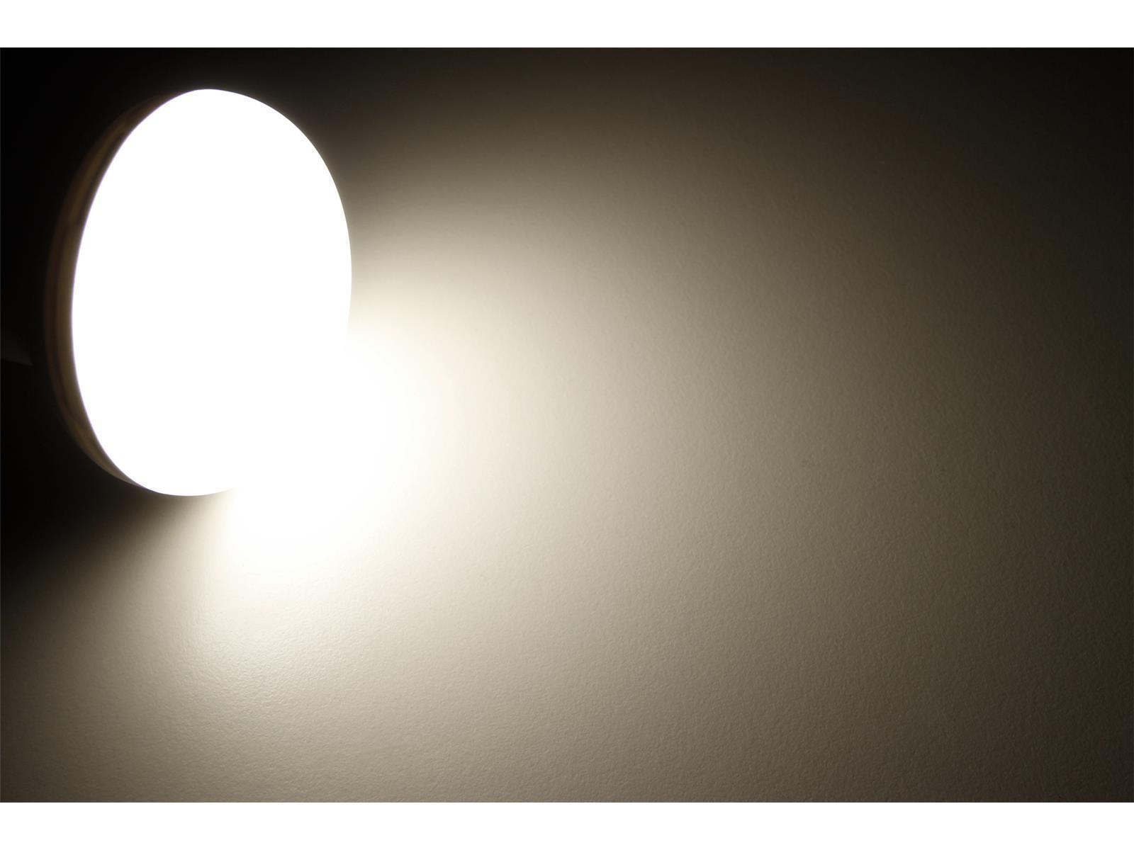 LED-Reflektorstrahler McShine, E27, R80, 12W, 1050lm, 120°, 3000K, warmweiß