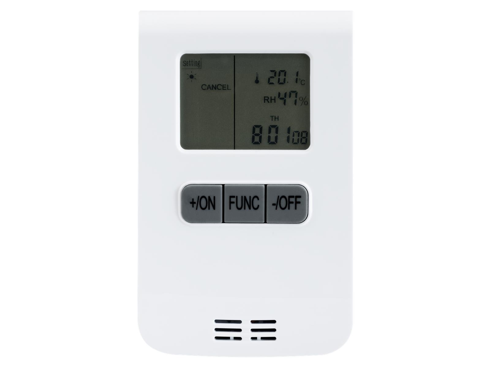 Funk-Thermostat Set McPower ''Comfort'' IP20, max. 70m, max. 2300W