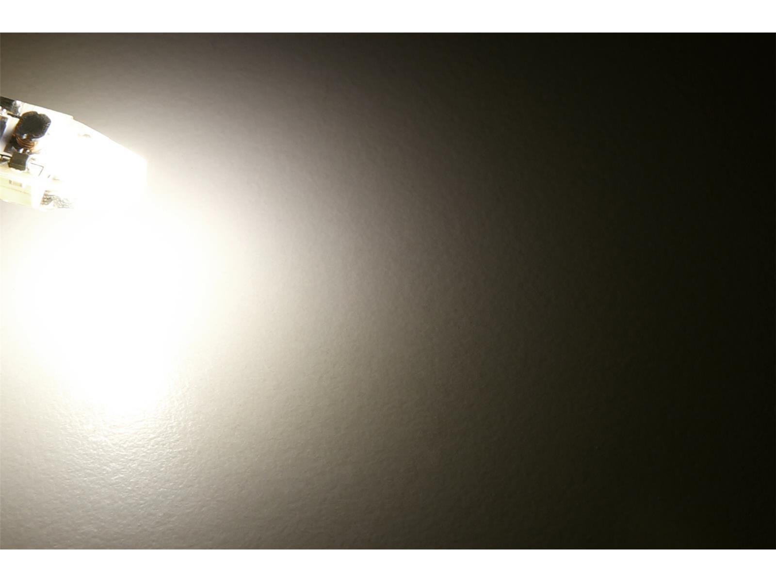 LED-Stiftsockellampe McShine ''Silicia COB'', G4, 1W, 110lm, warmweiß, 10er-Pack