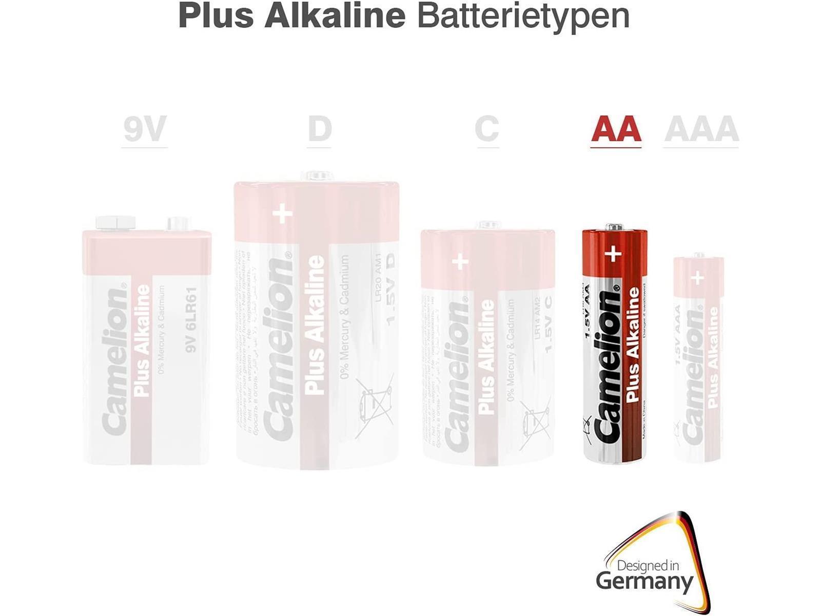 Mignon-Batterie Alkaline 1,5V, Typ AA/LR06, 28+8 Pack
