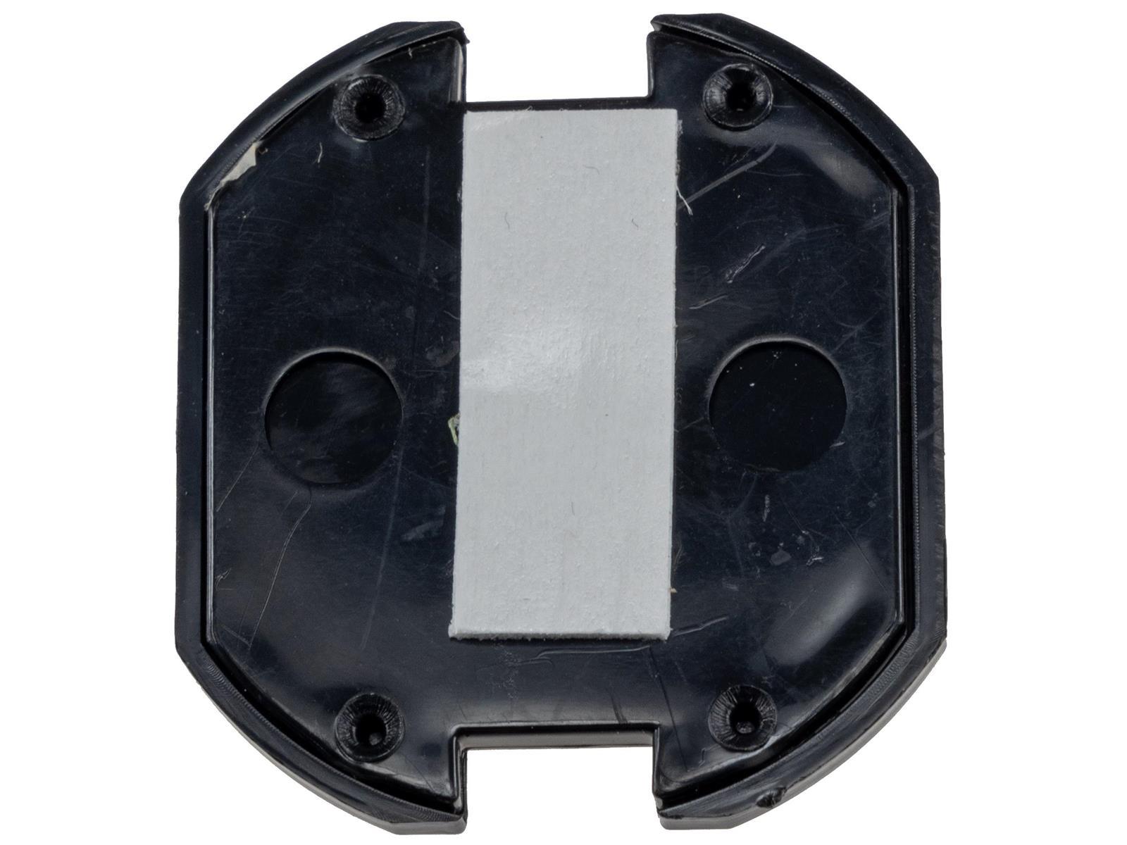 Einsteckschutz für Steckdosen, Schwarz mit Drehmechanik, 5er-Set schwarz