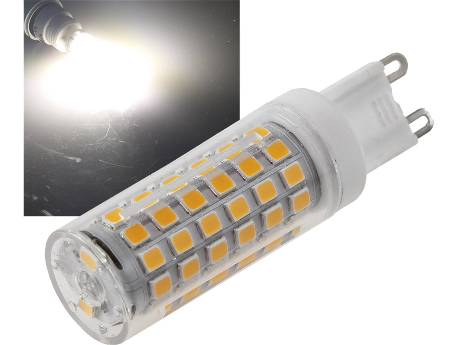 LED Stiftsockel G9, 10W, 990lm 330°, 230V, 4000K, neutralweiß