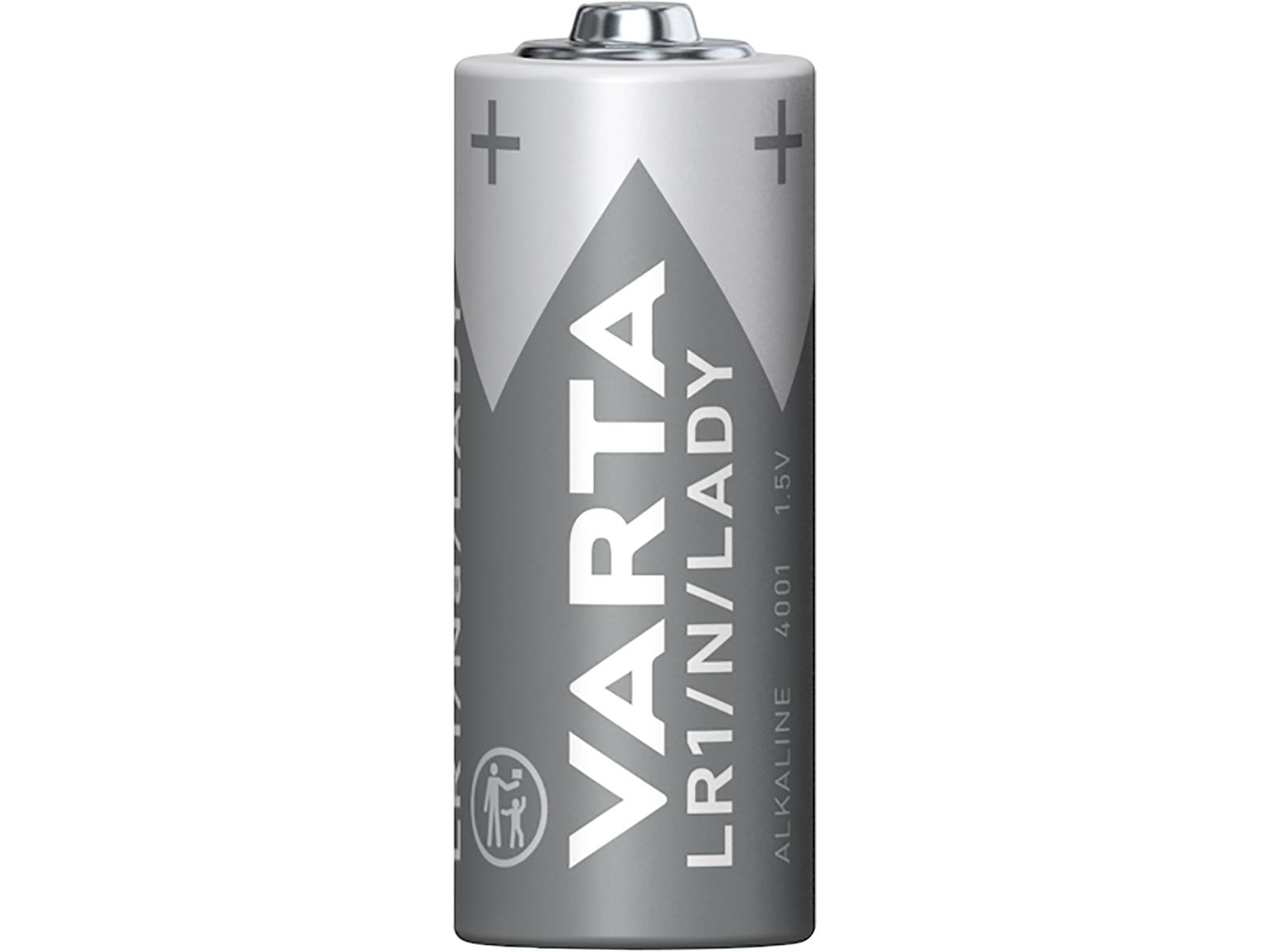 Lady-Batterie VARTA ''HIGH ENERGY'' 1,5 V, Typ LR1, 1er-Blister