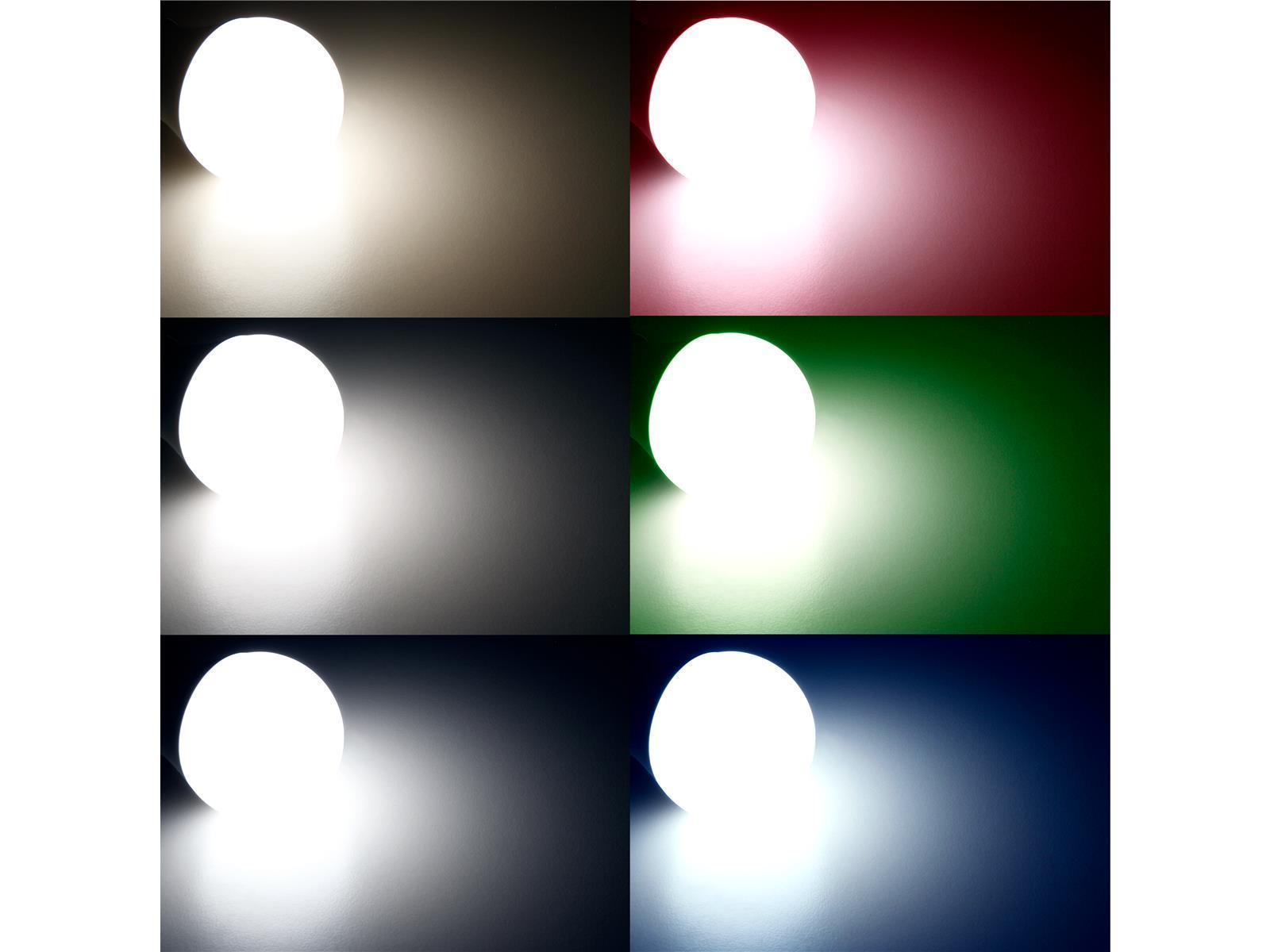 Wifi Smart LED Glühlampe itius, 10W, RGB + CCT, Alexa, Google Assistant, App, 806lm