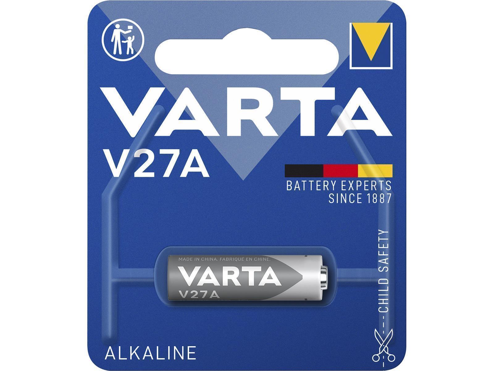 V27A-Batterie VARTA ''Electronics'' Alkaline, LR27, 12V
