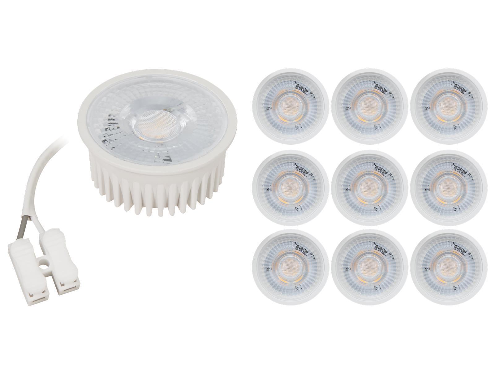 LED-Modul McShine ''MCOB'' 5W, 400Lm, 230V, 50x25mm, warmweiß, 3000K, 10er-Pack