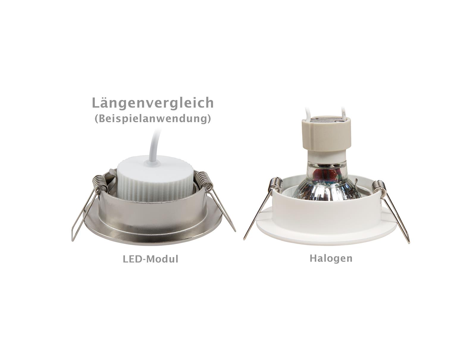 LED-Modul McShine ''PL-55'' 5W, 410Lumen, 230V, 50x25mm, neutralweiß, dimmbar