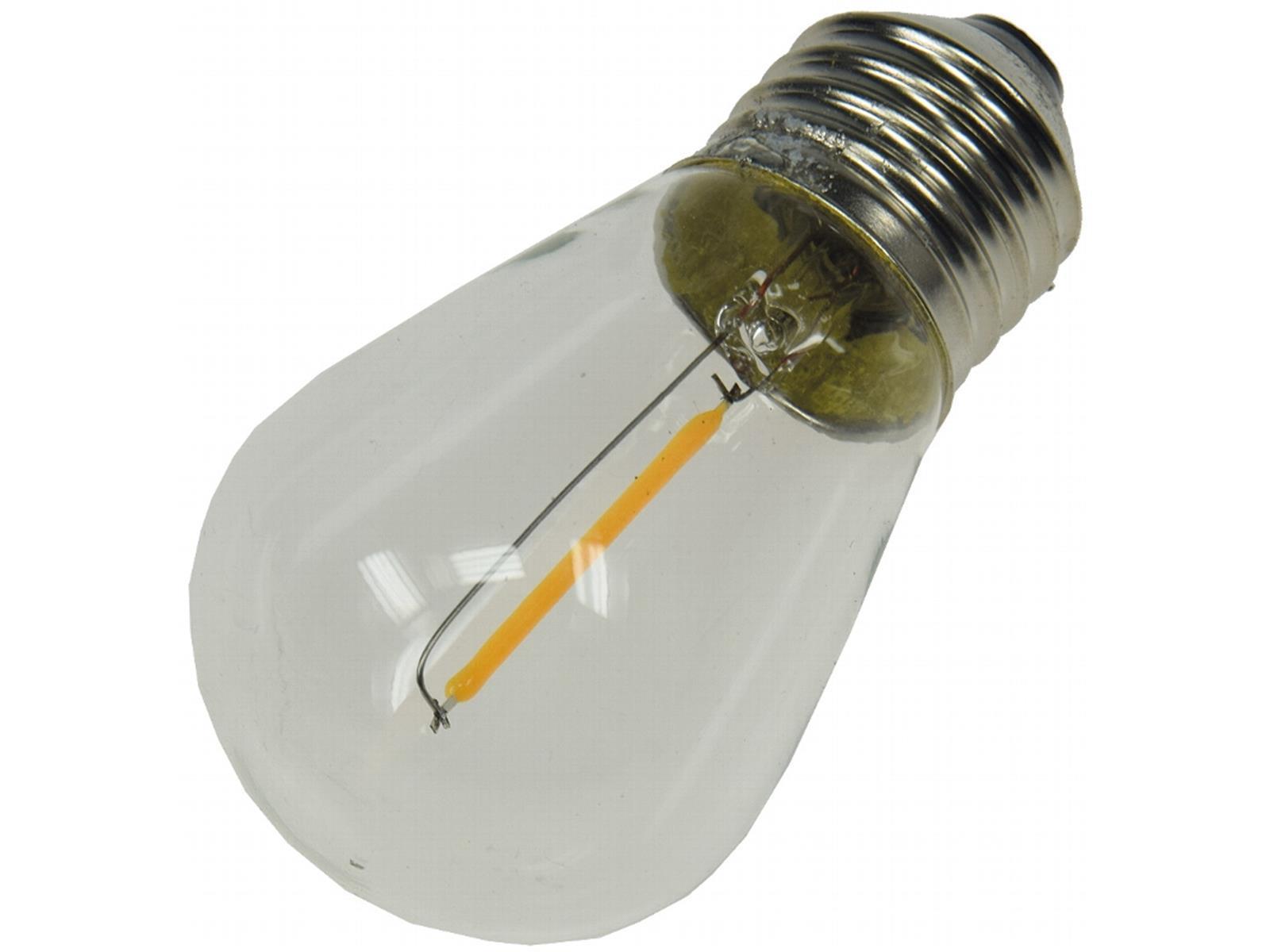 Biergarten-Lichterkette "CT-BGL 15"1,5 + 12,5m, 15x Filamentlampe 0,8W