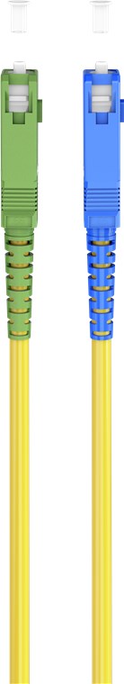 Glasfaserkabel (FTTH), Singlemode (OS2) Yellow, (Simplex), 30 m