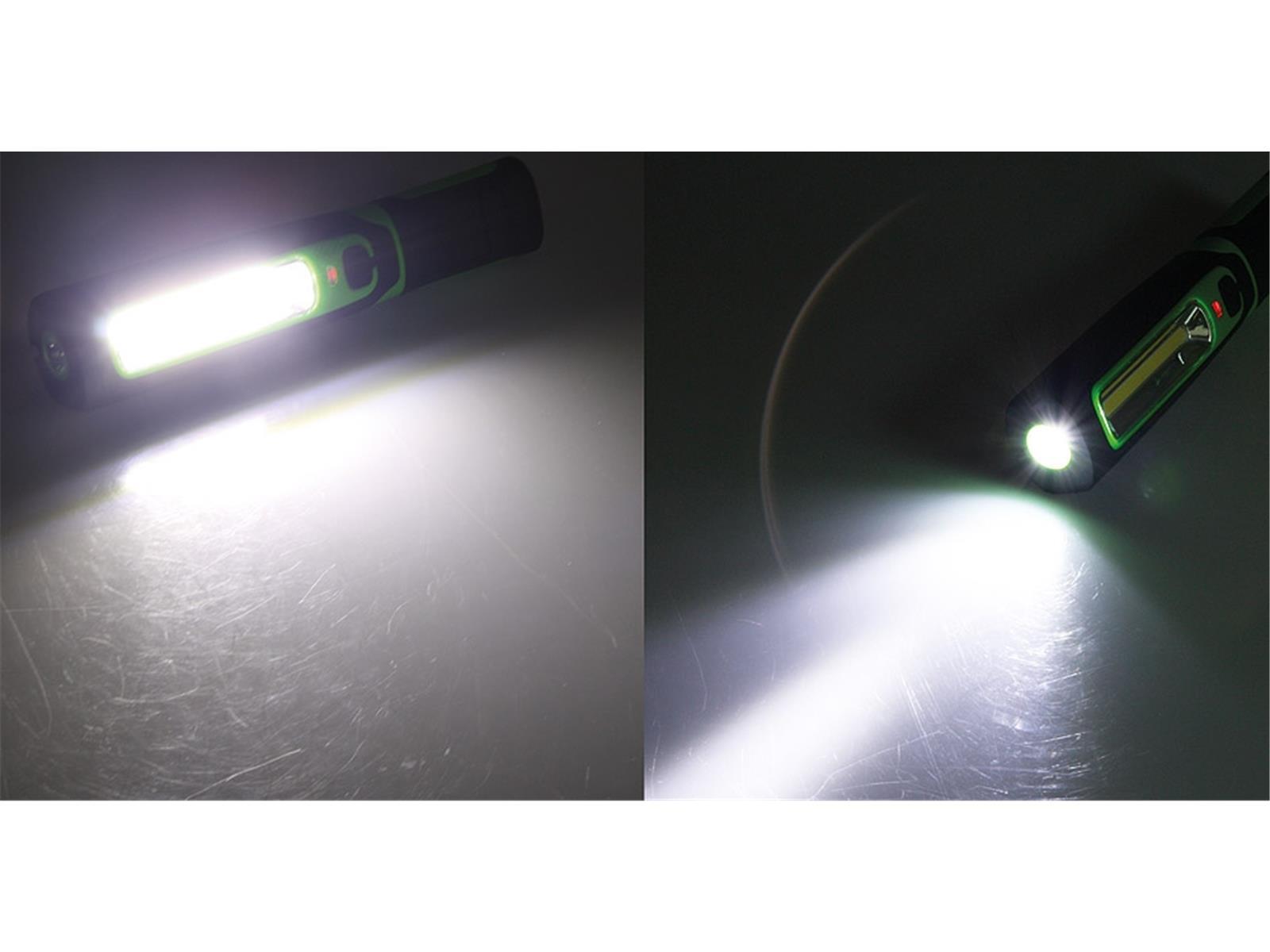 LED Stableuchte mit Akku "FlexiLED 300"LiIon Akku, Magnethalter, 3W, 270lm,IP44