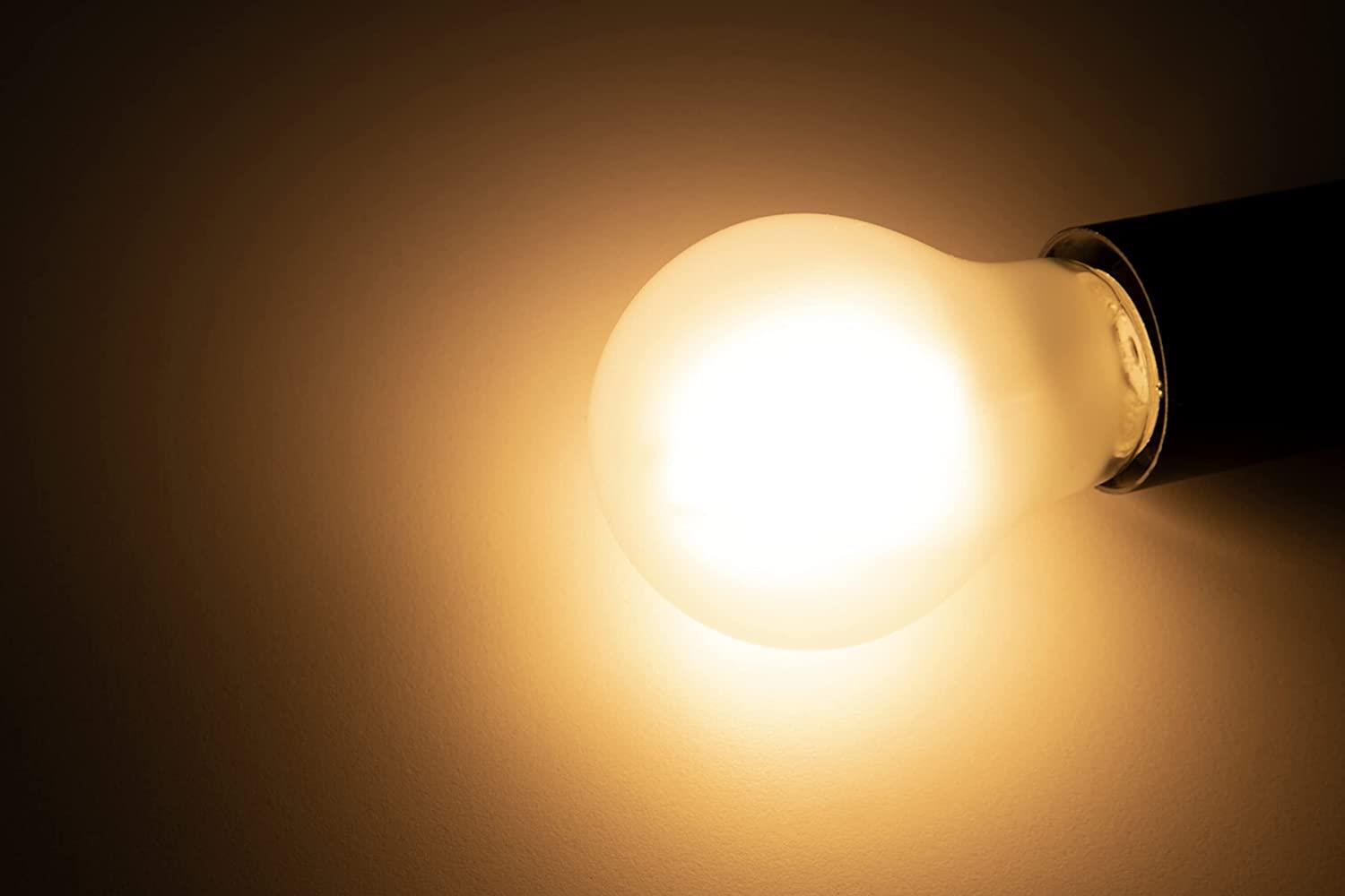 LED Filament Glühlampe McShine ''Filed'', E27, 6W, 630lm, warmweiß, matt