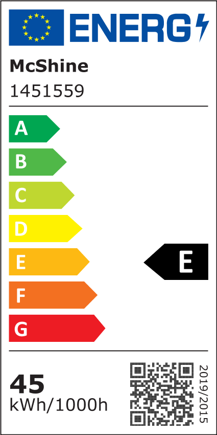 LED-Panel McShine ''LP-4529N'', 45W, 295x1195mm, 5.800 lm, UGR