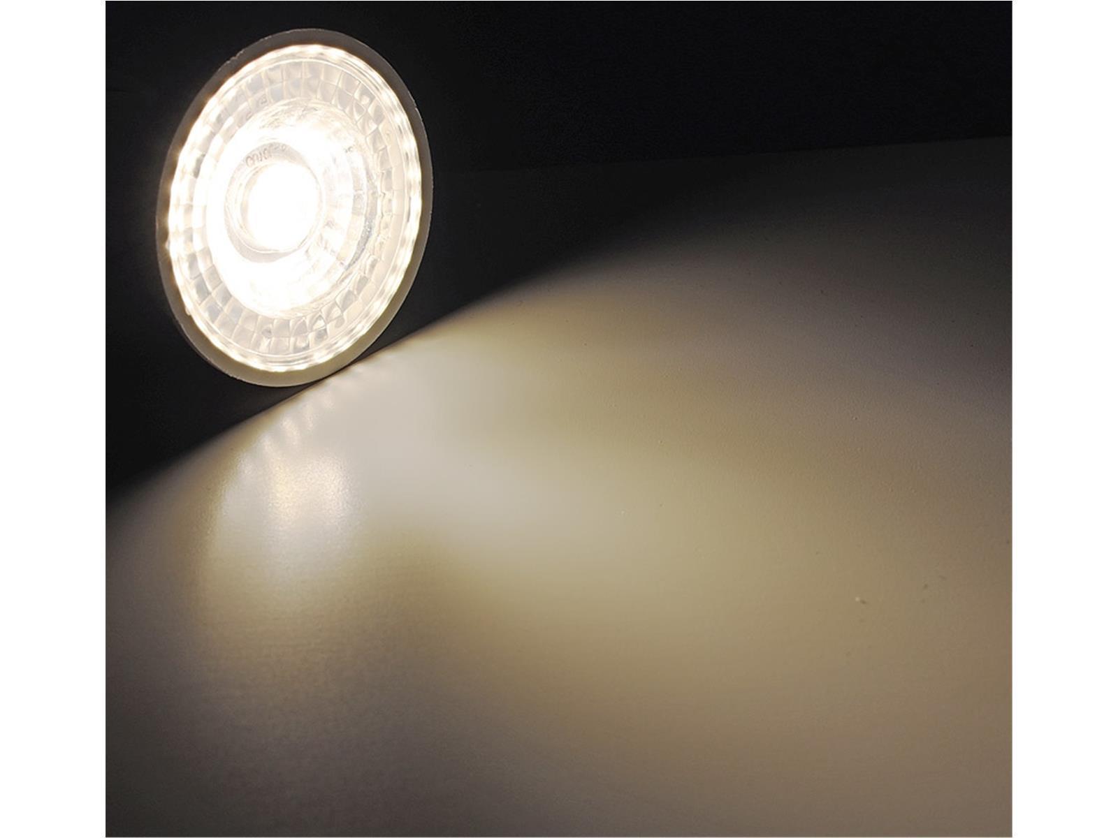 LED Strahler GU10 "H50 Promo2" 10er-Pack3000k, 450lm, 230V/6W, 38°, warmweiß
