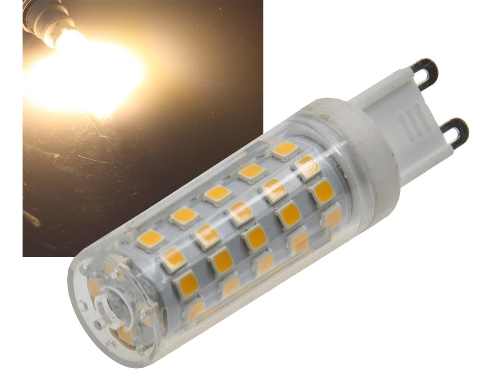 LED Stiftsockel G9, 8W, 720lm 330°, 230V, 3000K, warmweiß