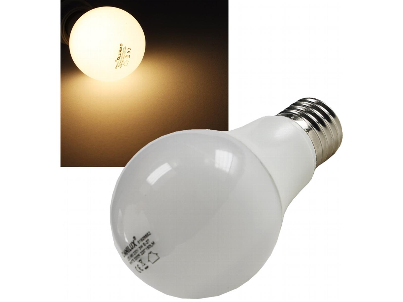 LED Glühlampe OMNILUX E27 3200k, 150lm, 230V / 3W, warmweiß