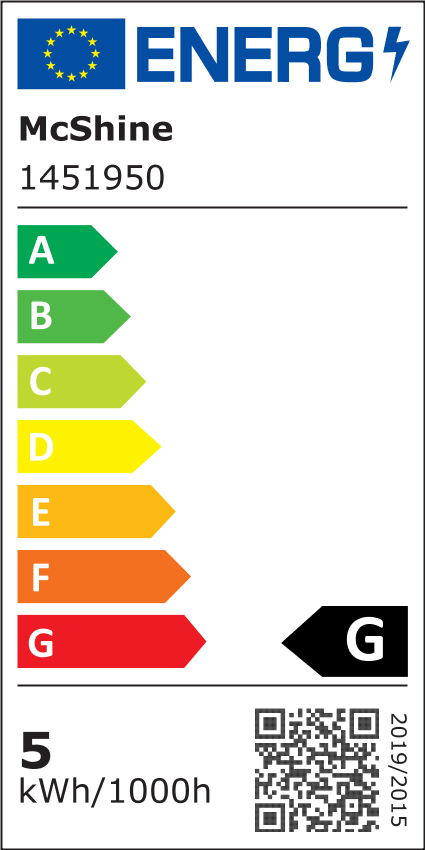 LED-Modul McShine, 5W, 400 Lumen, 230V, 50x23mm, neutralweiß, 4000K, dimmbar