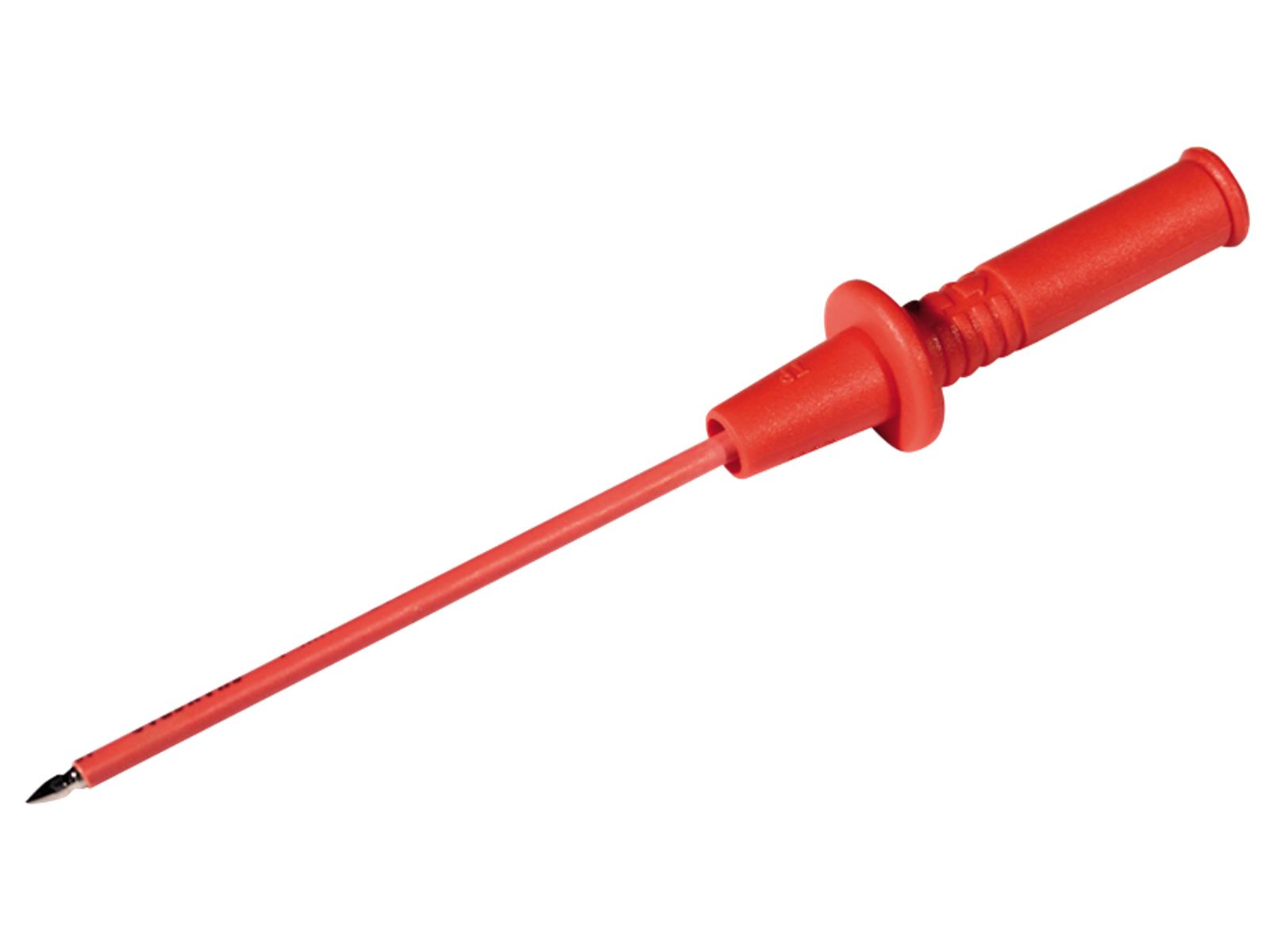 Prüfspitze McPower ''PS 20'', 4mm Stecker, rot