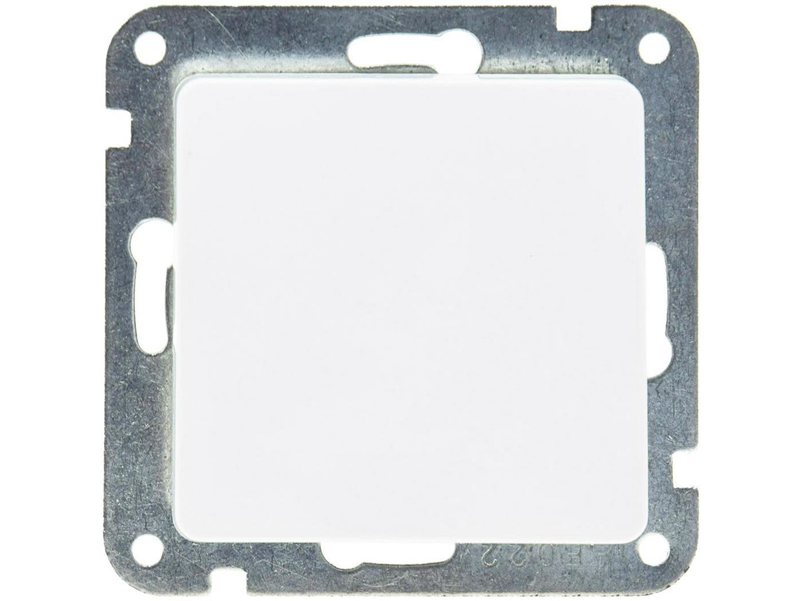 DELPHI Wechsel-Schalter Lichtschalter Unterputz Komfort Klemmanschluss weiß (20 Stück)
