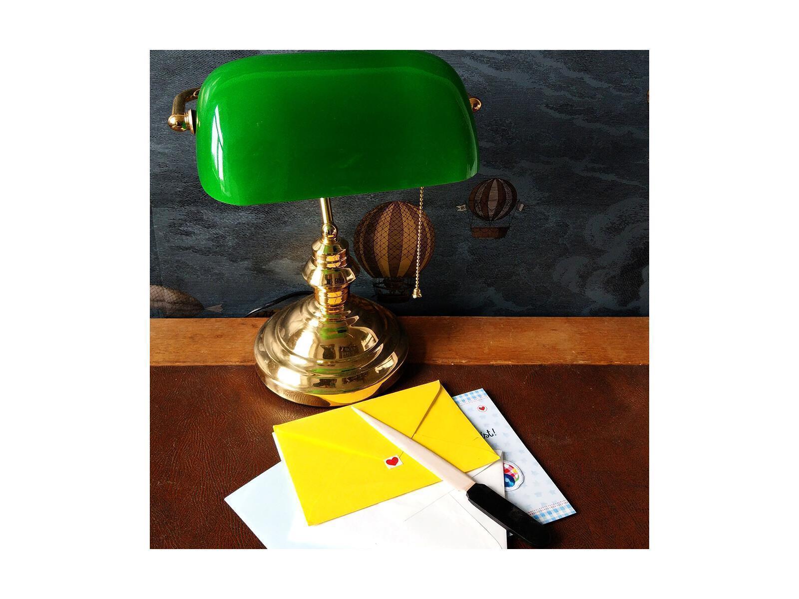 Brieföffner, mit farbigem Griff, schwarz, aus Holz 21 cm