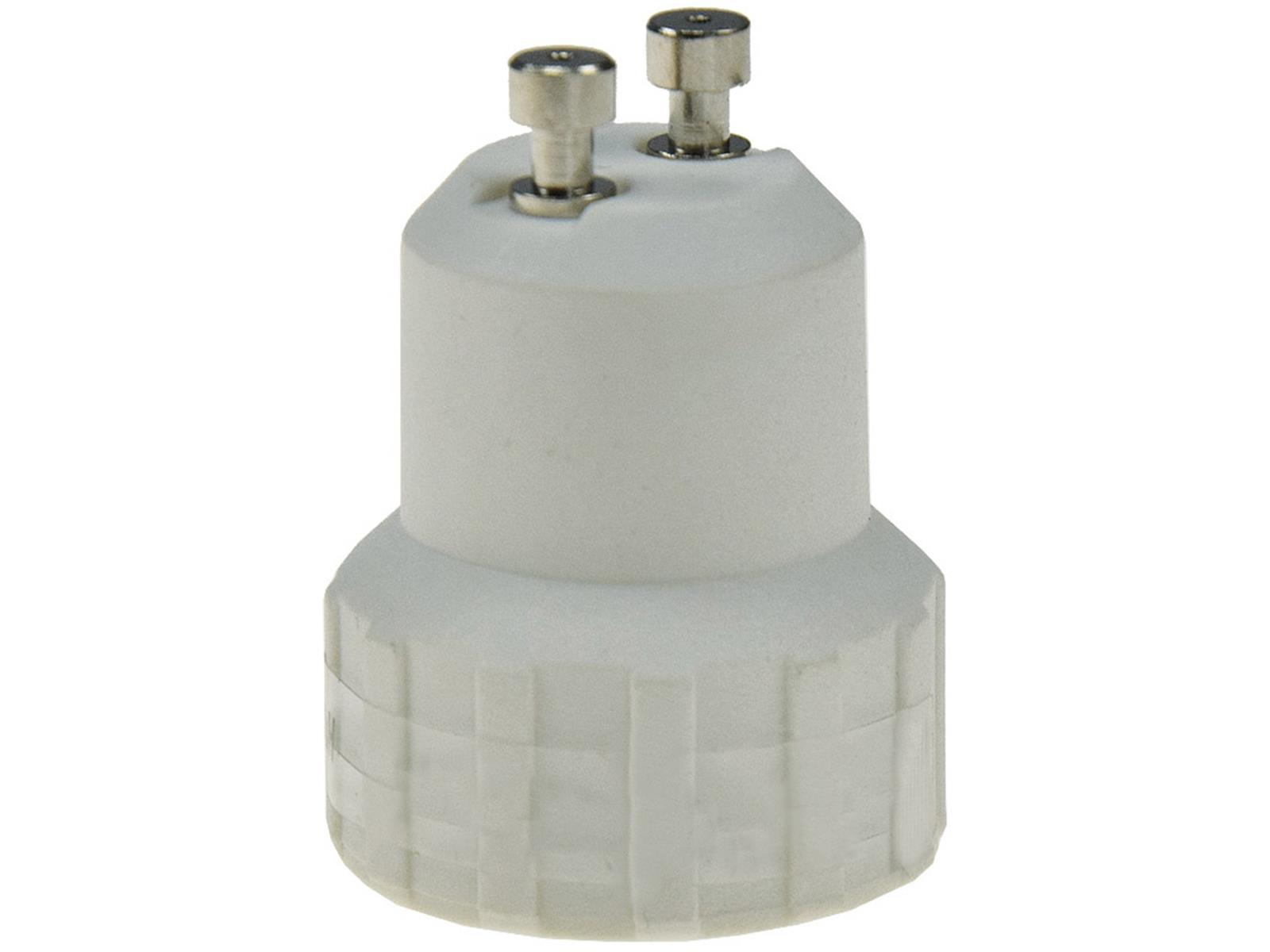 Lampensockel-Adapter, KunststoffGU10 auf E14
