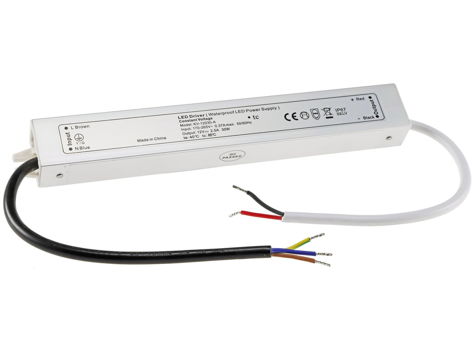 LED-Trafo CTE-80-V2 1-80WEin 220-240V, Aus 12V= Konstantspannung