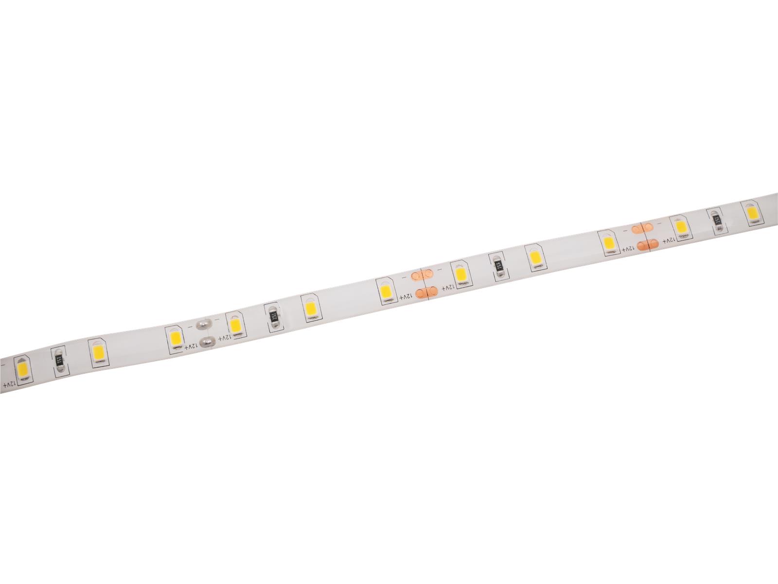 LED-Stripe McShine, 5m, warmweiß, 300LEDs, 6000lm, 12V/24W, IP44
