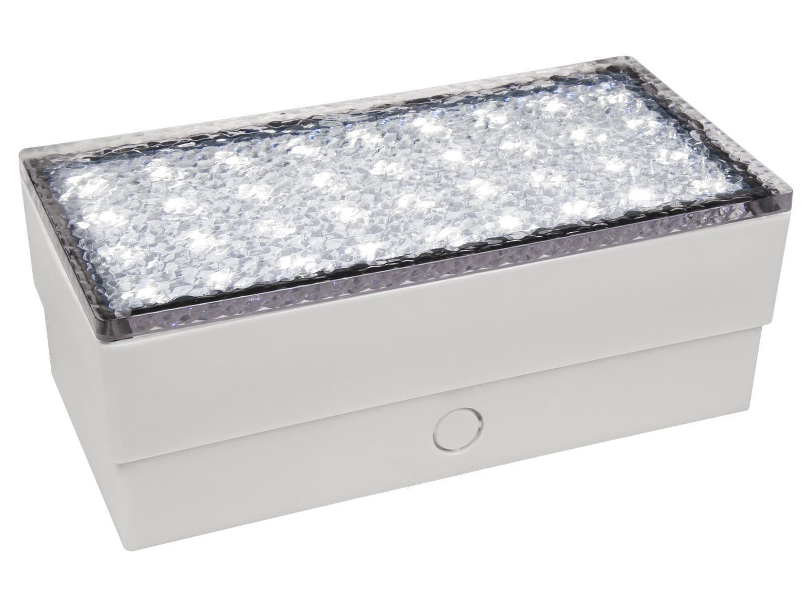 LED-Bodenleuchte McShine ''Pflasterstein'' 20x10x7cm, 180lm,IP65, neutralweiß,230V