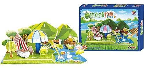 3D Puzzle - Froschteich