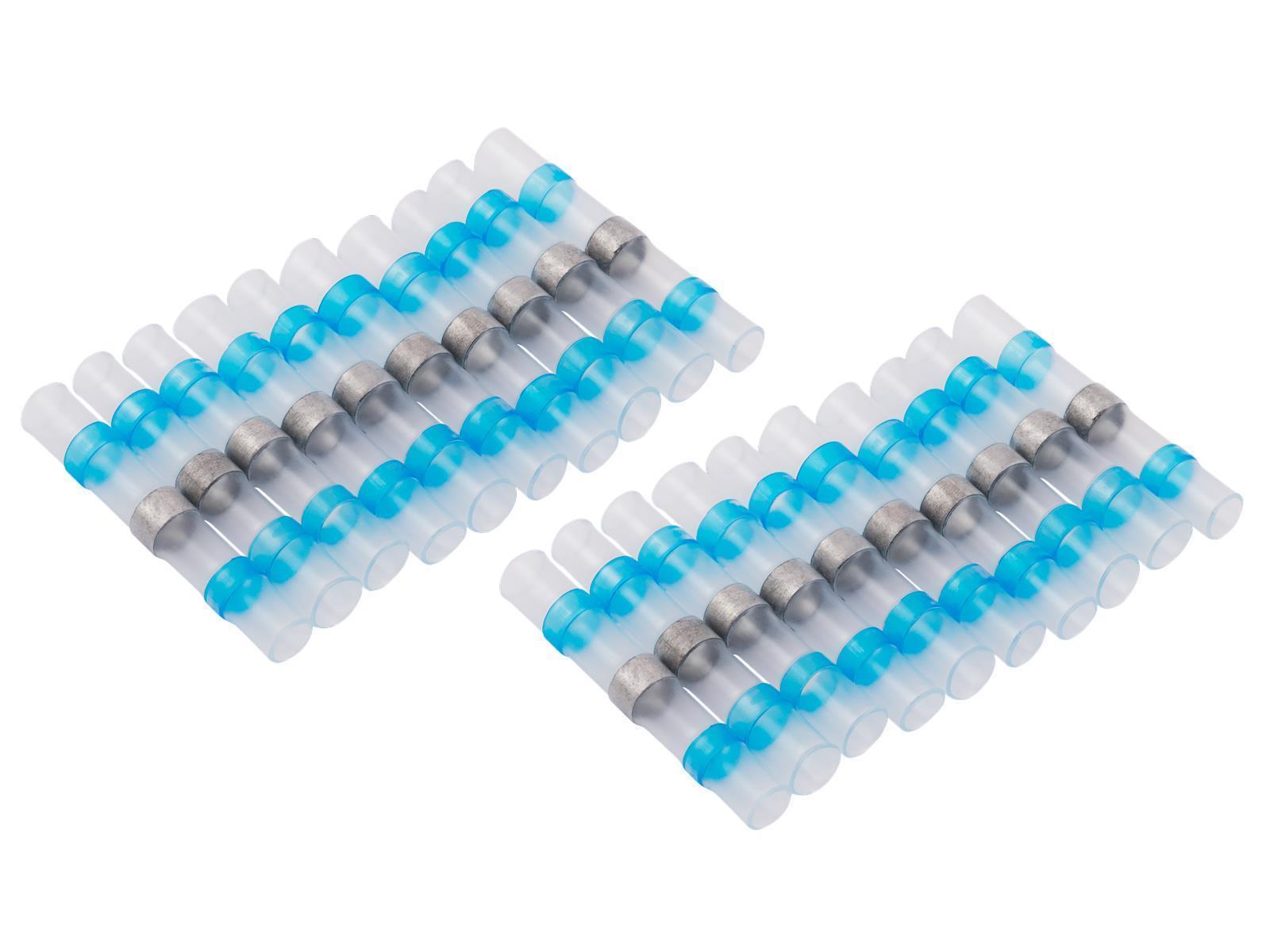 Lötverbinder McPower, Ø4,5mm - blaue Markierung, 1,5-2,5mm² Kabel, 20er-Pack
