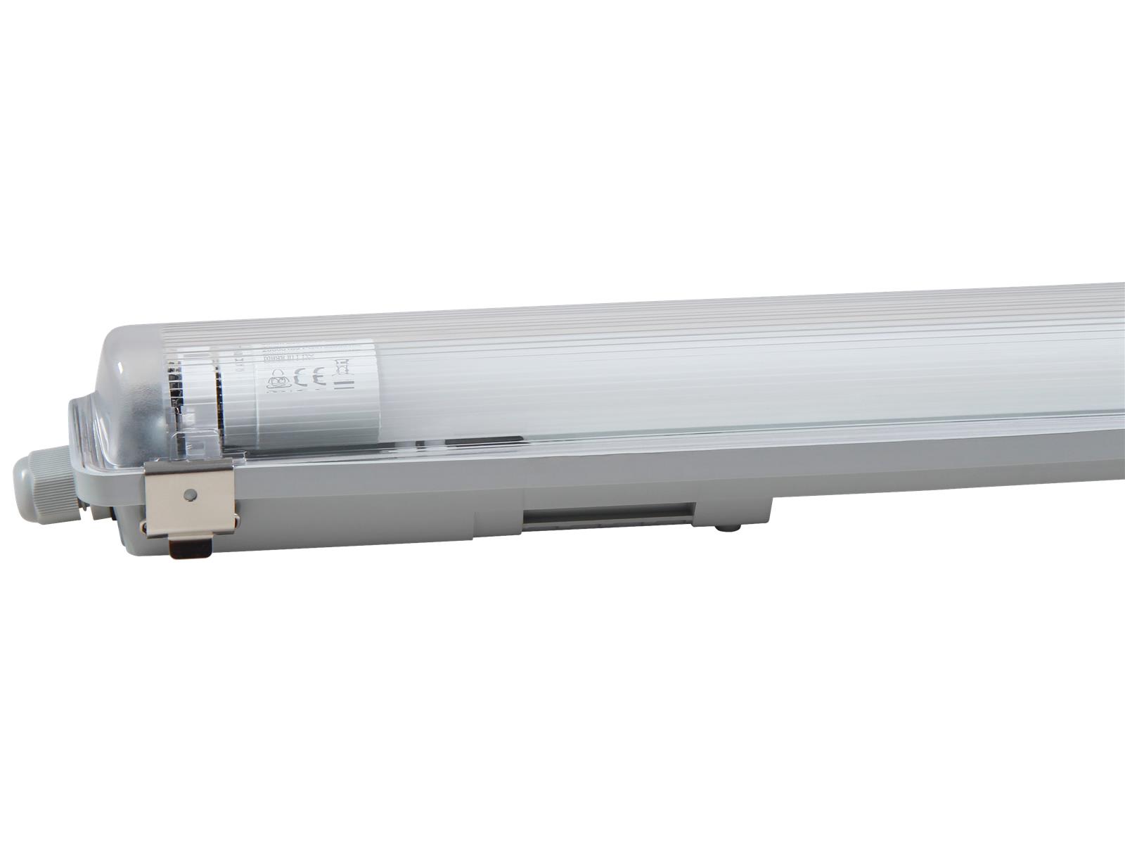 LED-Deckenleuchte für Feuchträume, IP65, 1x 850lm, 4000K, 60cm, neutralweiß