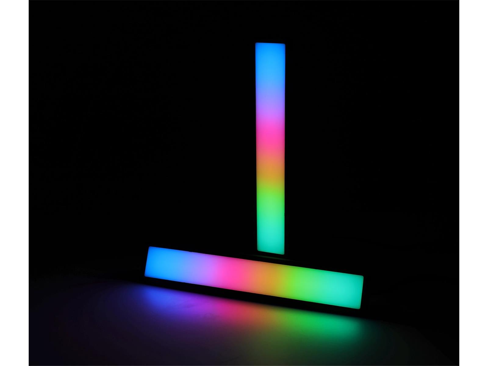 LED Lichtsäule "Smart Lightbar" 2er-Setdynamische RGB Funktionen, Bluetooth